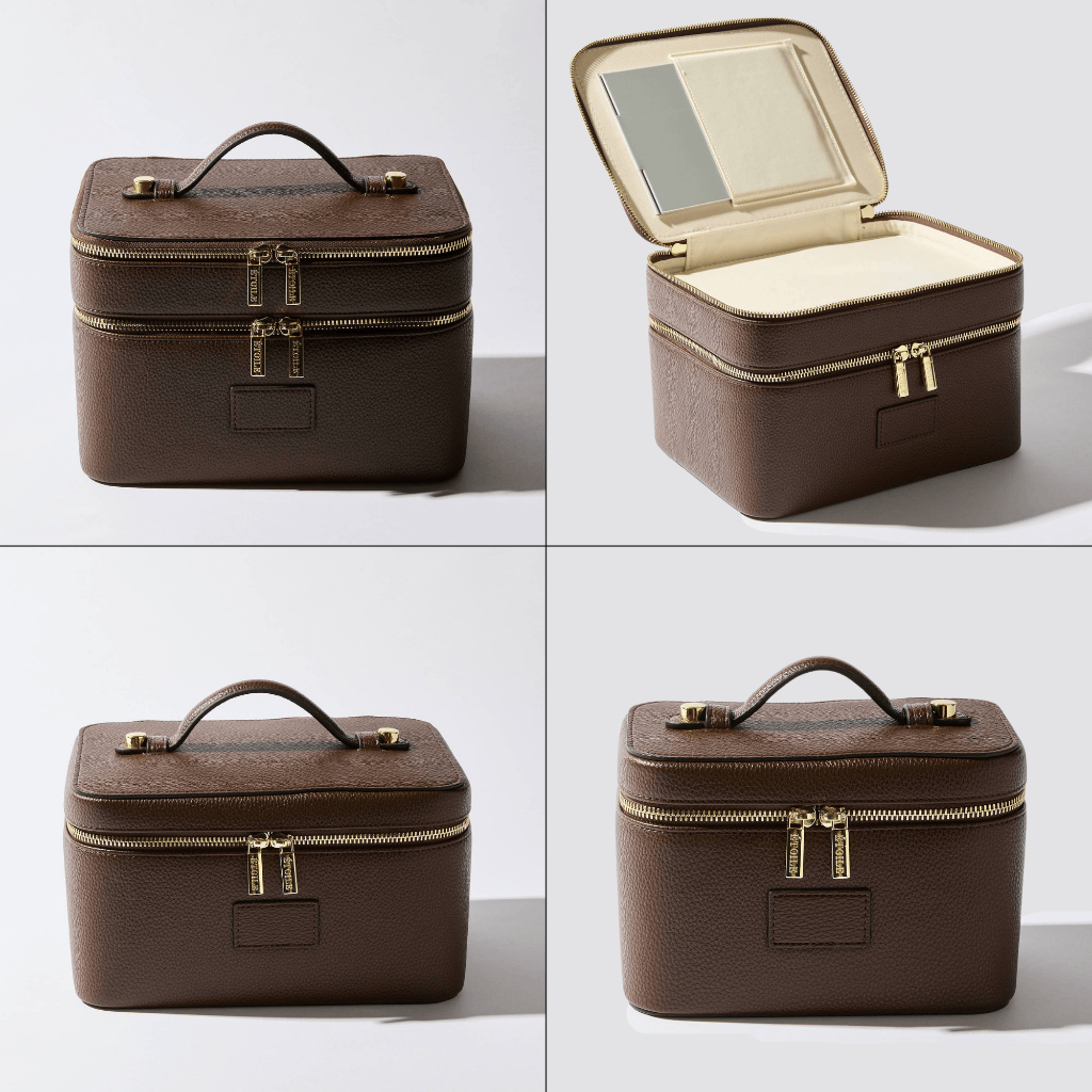 [MÀU ESPRESSO / CHÍNH HÃNG] Cốp Đựng Mỹ Phẩm Tiện Lợi Etoile Vanity Case (Túi đựng đồ trang điểm)