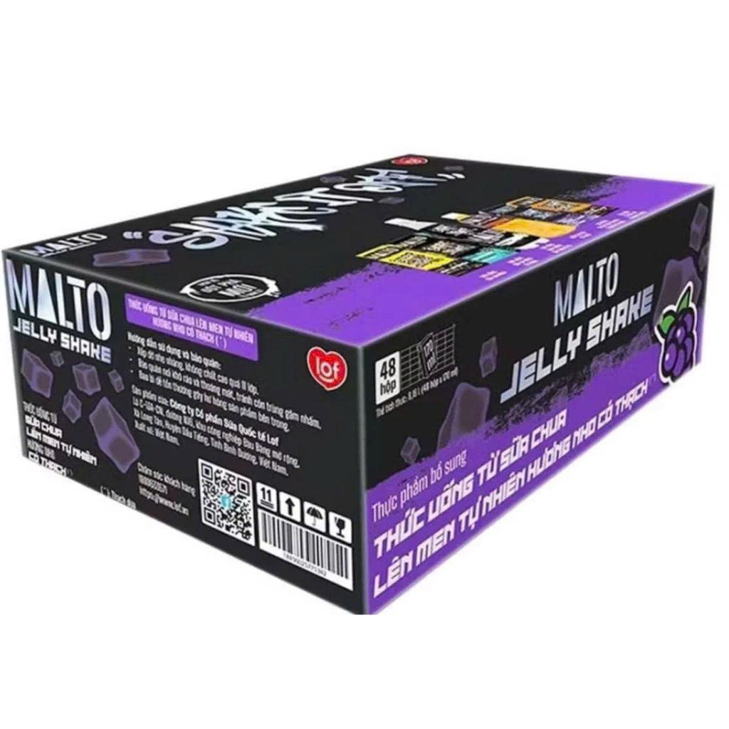Sữa trái cây MALTO có thạch vị nho date 20/03/2026