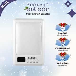  Máy hơ gel T8 SNRQI chính hãng 72W 60 bóng LED UV có sạc - Máy hơ móng cao cấp  BH 12 tháng  