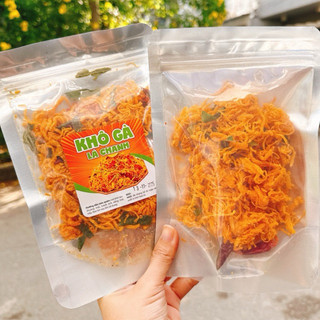  Khô Gà Lá Chanh Sạch Nhà Làm loại ngon - Túi 100GR 