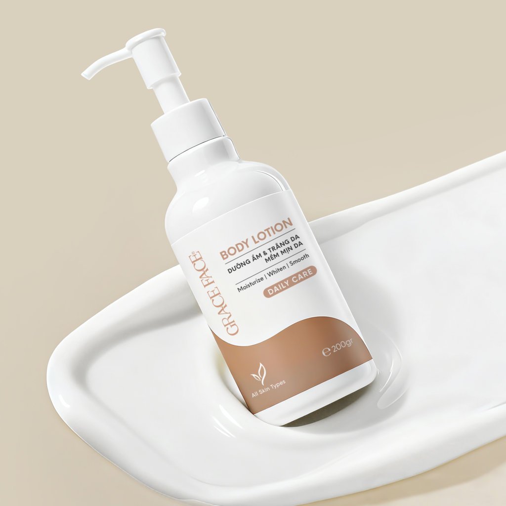Sữa dưỡng thể serum lotion toàn thân dưỡng ẩm trắng sáng da Grace Face Body Lotion 200ml | BigBuy360 - bigbuy360.vn