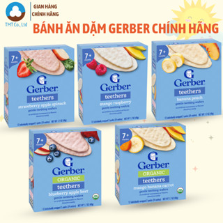 Bánh Gạo ăn dặm Nestle Gerber 48g nhập khẩu Thái Lan, nhiều vị