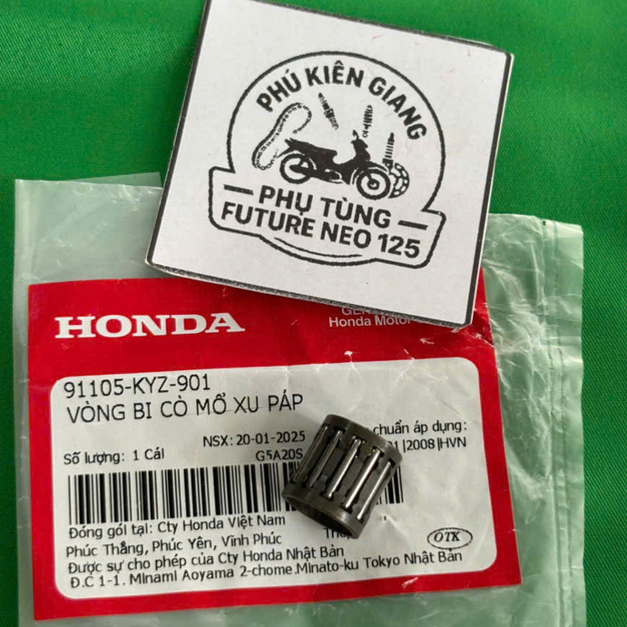 Vòng Bi Cò Mổ Xu Páp Future 125 , Fu led, Fu mập phụ tùng chính hãng mã 91105KYZ901