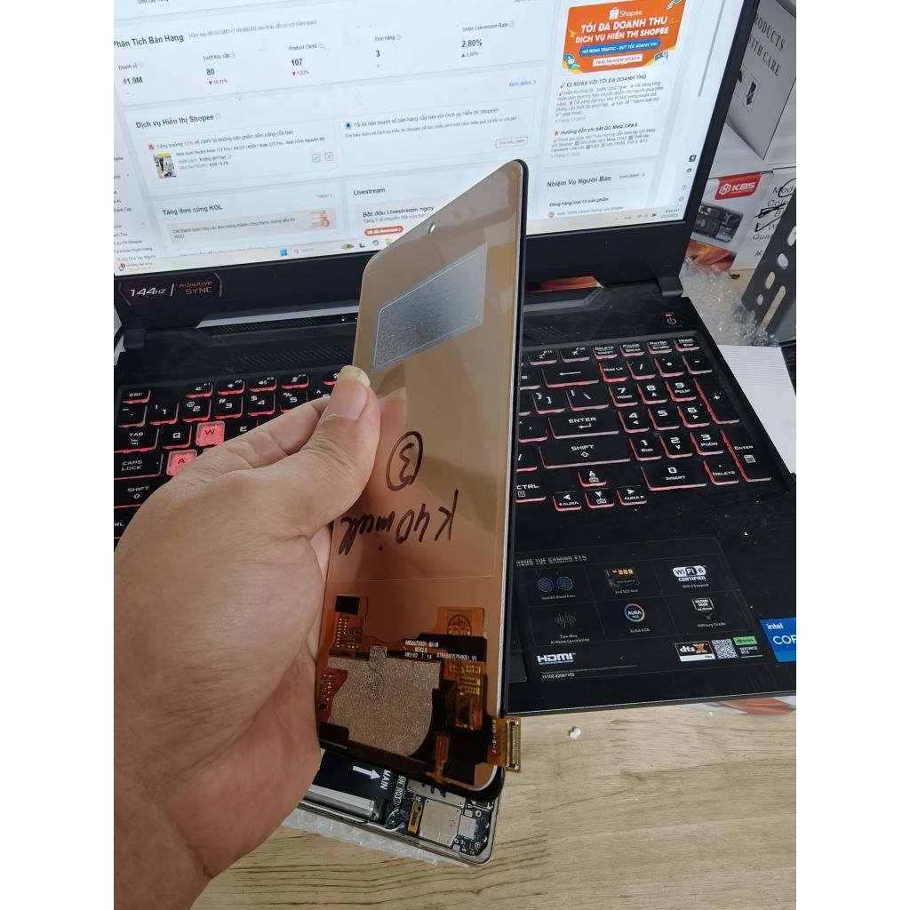 Xieomi K40 / K40s / K40 pro / K40 pro+ / Poco F3 / Poco F3 pro / Poco F4 / Black Shark 4 pro - Màn H