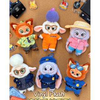   Chính hãng  Hoả tốc  Miniso x Disney Blind box Zootopia móc khoá gấu bông chính hãng 