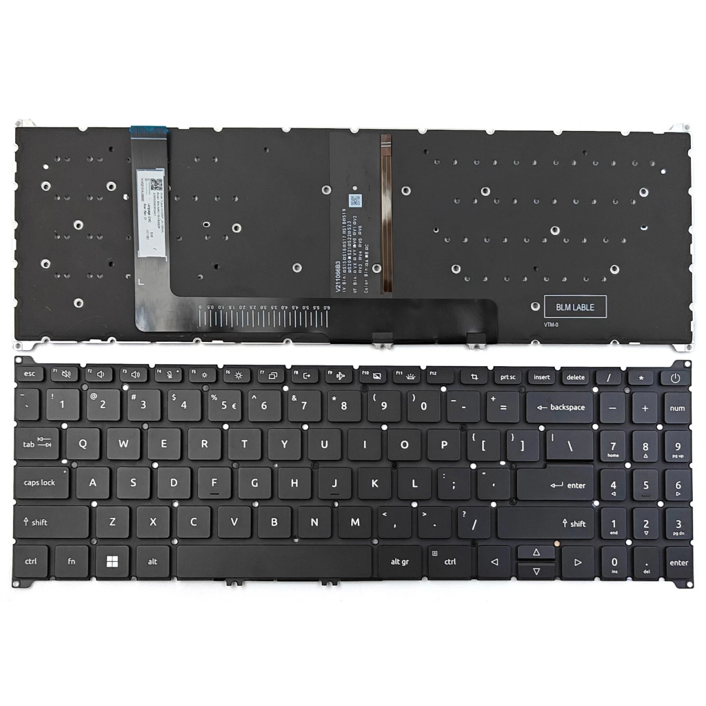 Bàn phím Acer Nitro V15 ANV15-51 ANV15-51-532J ANV15-51-59MT Keyboard Backlit US