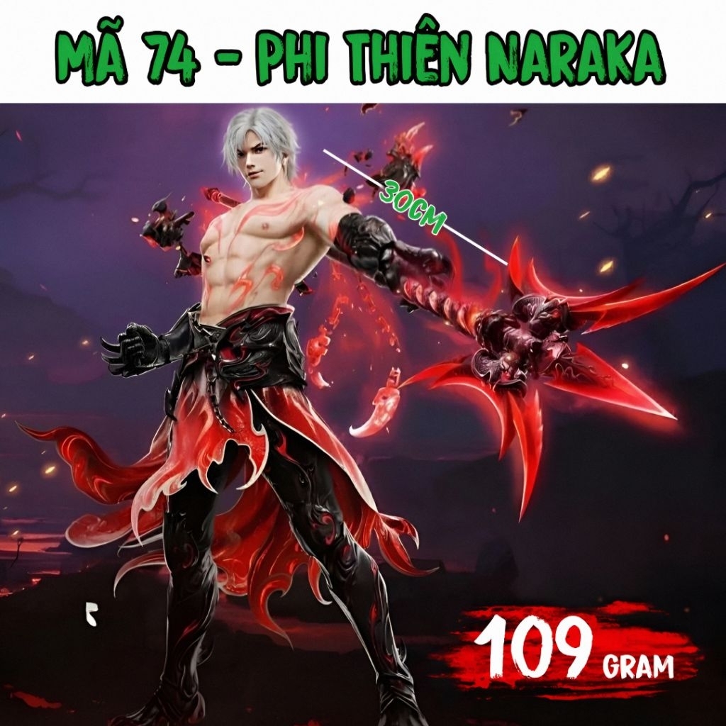 Mô hình trang bị Phi Thiên Kích Naraka dài 35cm - Hoàng mô hình
