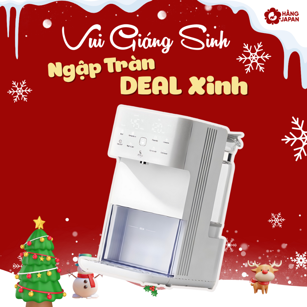 Bình thủy điện giữ nhiệt thông minh Moaz Bebe MB071, pha sữa, trà, cà phê - BH 12 THÁNG CHÍNH HÃNG