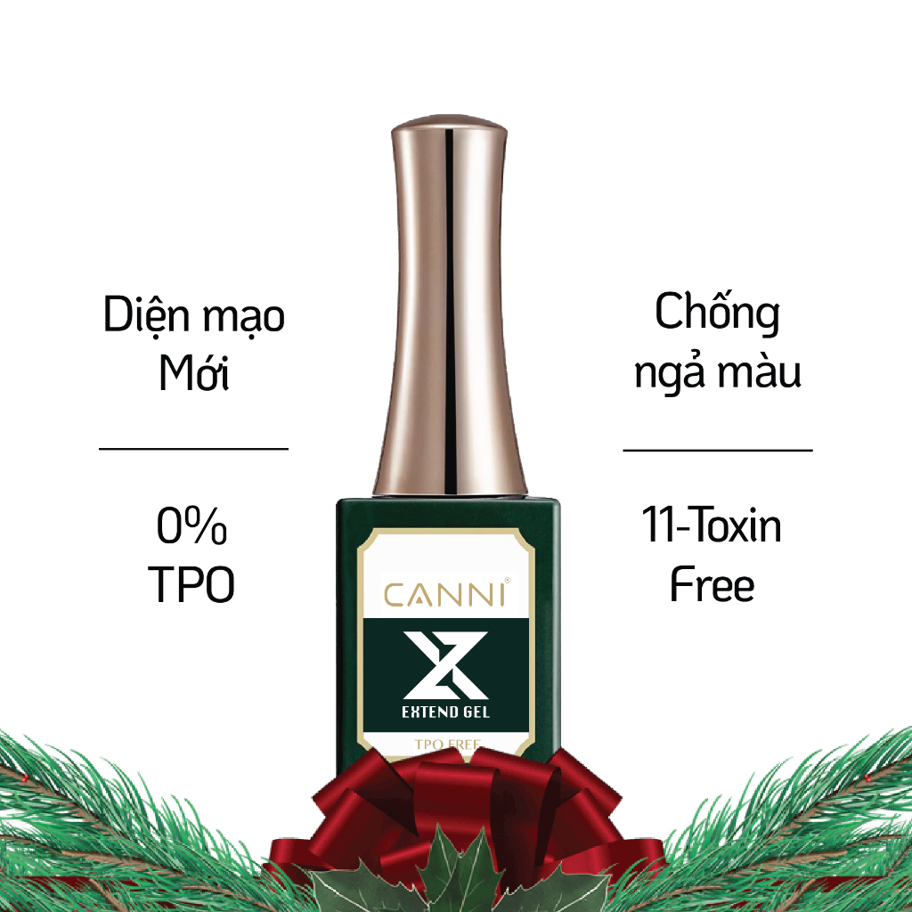 Canni GelX úp móng tạo cầu cứng móng | Canni XGel System | 100% Vegan 0% TPO