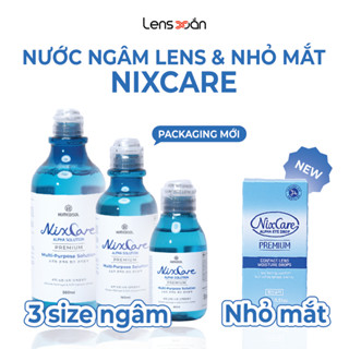 Nước ngâm LENS XOẮN chăm sóc mắt độ ẩm tốt chính hãng OLENS NIXCARE