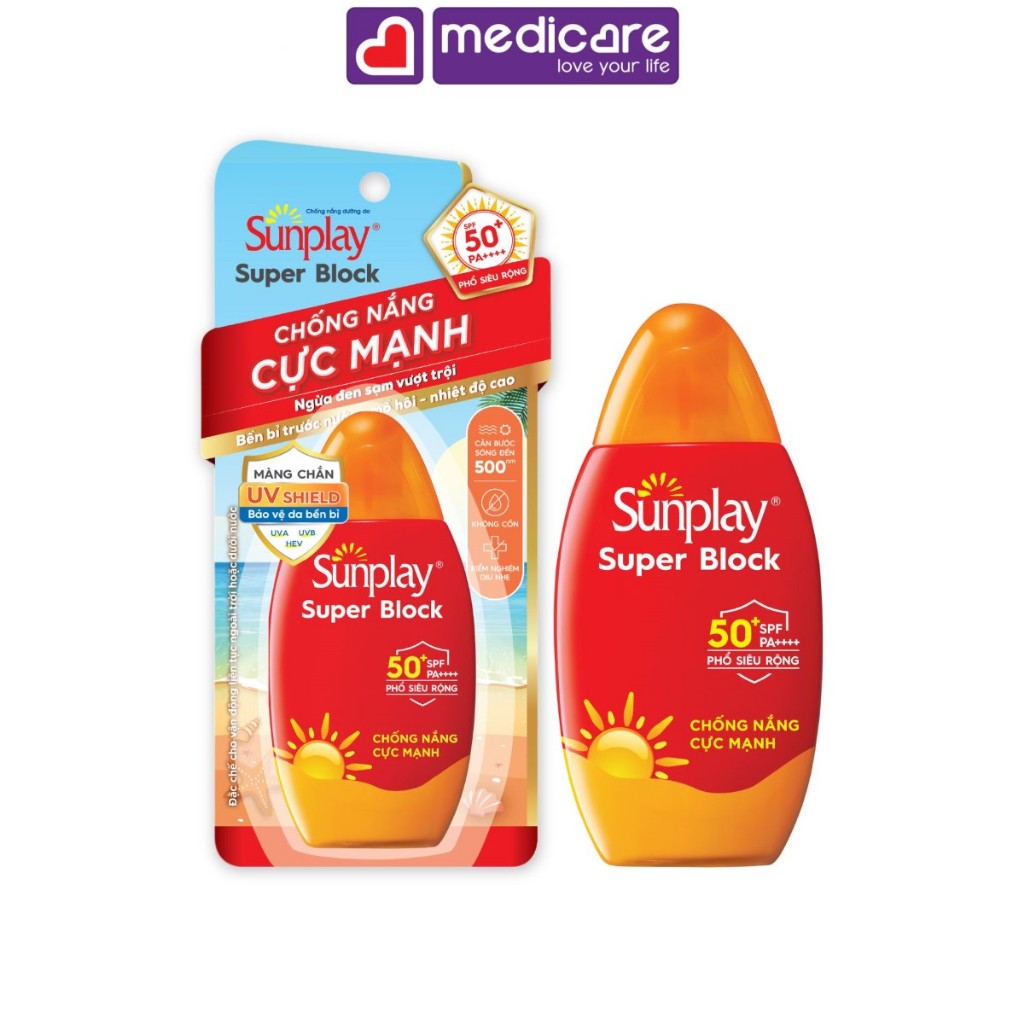 Sữa chống nắng SUNPLAY Super Block SPF50+ PA++++ 70g