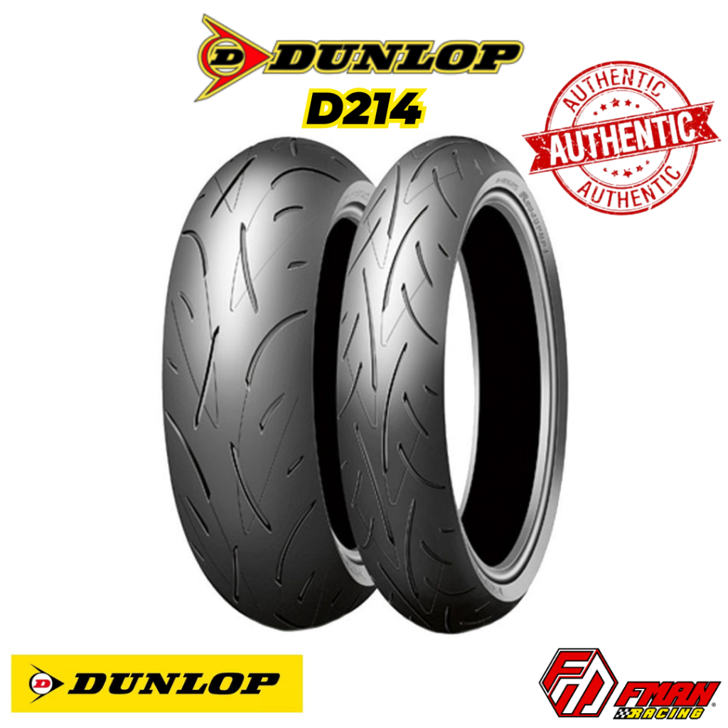 VỎ DUNLOP D214 120/160/180/190 CHÍNH HÃNG