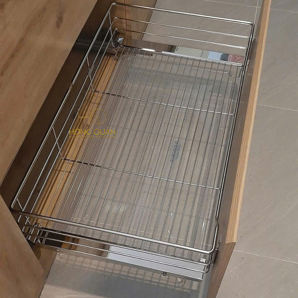Giá để xoong nồi bát đĩa inox 304 nan tròn cao cấp, Kệ bát đĩa xoong nồi inox 304 CHÍNH HÃNG EUROGOL