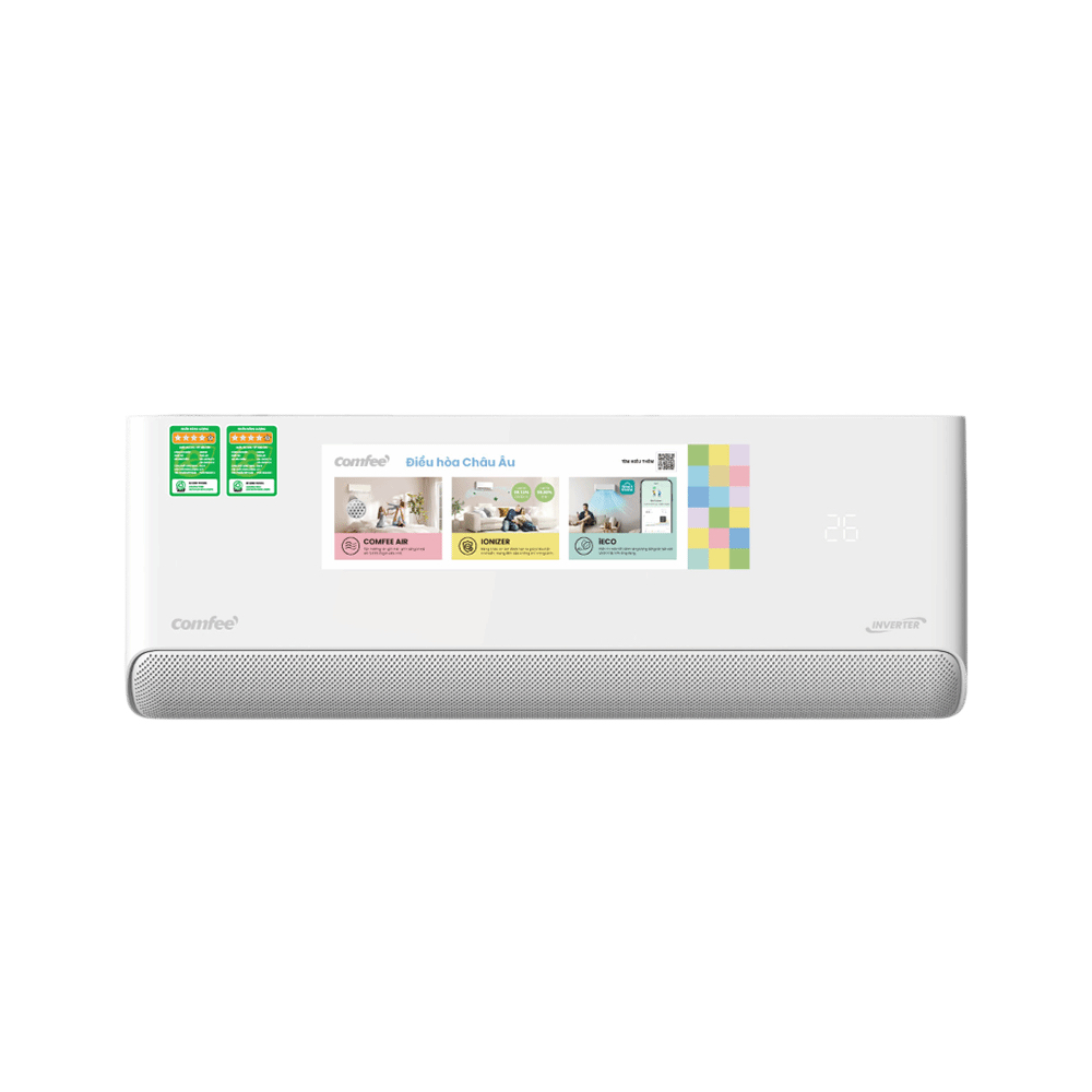 Máy lạnh Comfee Inverter 1 HP CFS-13VCB1 | Công Nghệ Lọc Kép | Công Nghệ Inverter Tiên Tiến