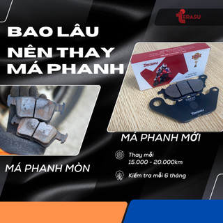 Má phanh đĩa Sirius - không hú không kêu, an toàn mọi tình huống