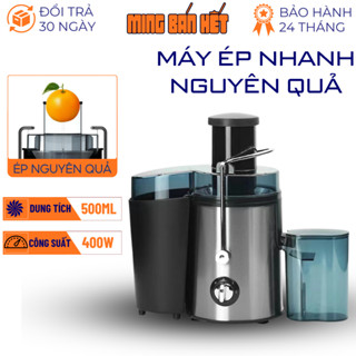 Máy Ép Hoa Quả, Ép Nguyên Quả Công Nghệ Hiện Đại, Công Suất 400W, 2 Chế Độ Ép. Bảo hành 12 tháng