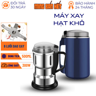 Máy Xay Hạt Khô Đa Năng Mẫu Mới Công Suất 300W 8 Lưỡi, Xay Các Loại Hạt, Đồ Khô, Coffee, Ngũ Cốc.