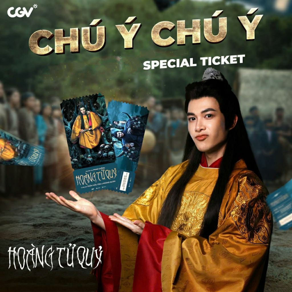 Special Ticket Anh Tú Atus - Card Anh Tú Atus ATSH - Ticket Hoàng Tử Quỷ