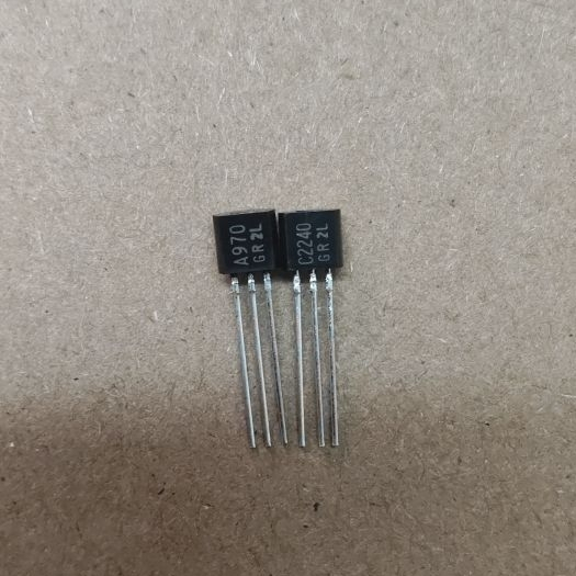 D08 Cặp transistor C2240 A970 TO92 2SC2240 2SA970 (1 cặp)