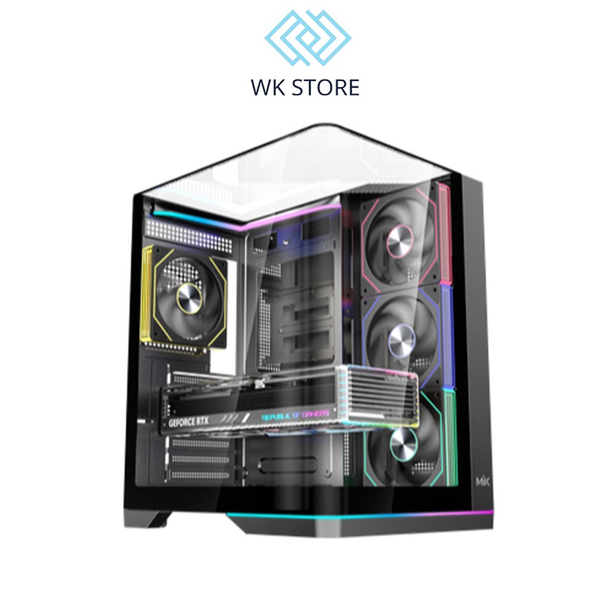 Vỏ Case Máy Tính MIK G8 NOVA X | I-ATX, M-ATX, ATX, No Fan | Bảo Hành 12 Tháng