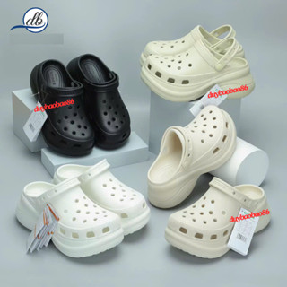 Dép sục nữ db thời trang dép crocs tôn dáng đế cao 
