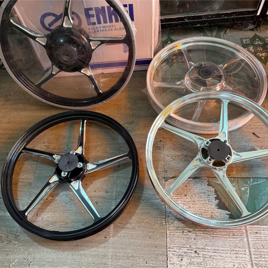 Mâm 5 Cây ENKEI CNC ATR Sirius - Ex135 chính hãng lắp đặt như zin