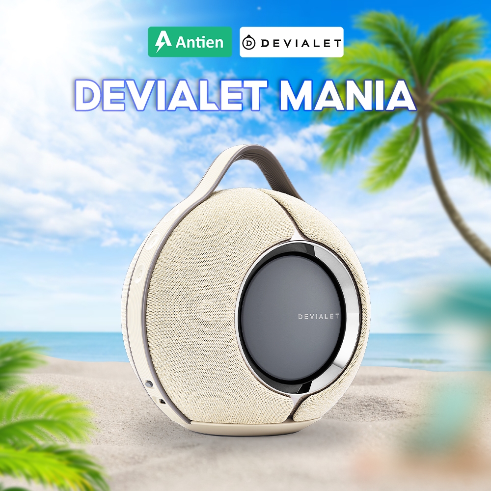 Loa Bluetooth DEVIALET MANIA | Loa di động cao cấp | Công Suất 176W | Pin 10h - Bảo hành 24 tháng