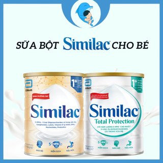 Sữa công thức Similac 5G Total Protection  Total Comfort cho bé từ 0+ lon 360g 800g MECAHEO 