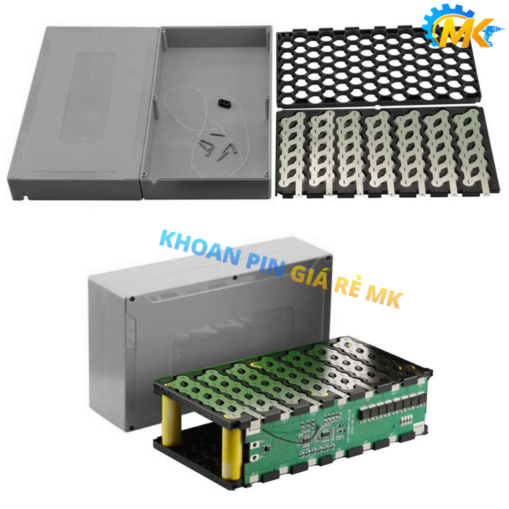 Hộp đựng pin xe điện 48V 21700 13S5P 14S5P chống nước