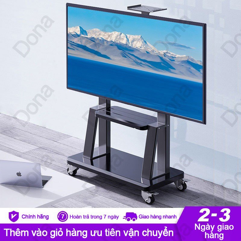 32-85inch Giá Treo Tivi Di Động 360° Có Bánh Xe Di Chuyển  Kệ Treo Tivi,Thích Hợp Cho Văn Phòng Và G