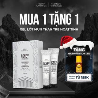   MUA 1 TẶNG 1  Hộp 2 tuýp 40G gel lột mụn than tre hoạt tính ACNE 22 mặt nạ lột mụn đầu đen sạch sâu 