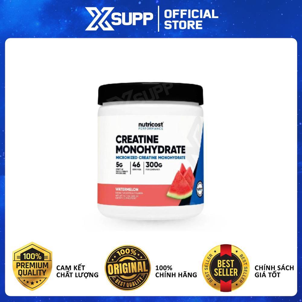 Creatine Micronized Nutricost – Bột Mịn – 300g