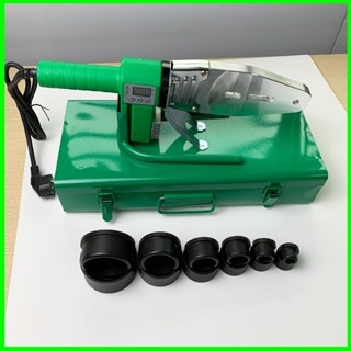  Máy hàn ống nhiệt ống nước PPR PP PE ống nhựa 500W 1200W loại xanh có màn hình thị nhiệt độ làm nóng cực nhanh 