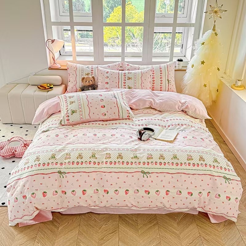 Sét Ga Gối kèm Vỏ Chăn EverDream 26 Hàng Nhập Khẩu, 100% cotton living cao cấp...
