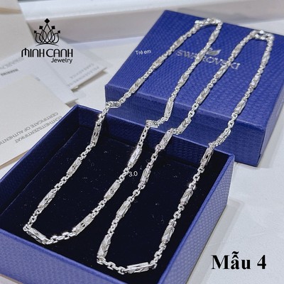 Dây Chuyền Bạc Ta Cho Bé Trai 5-10 Tuổi - Minh Canh Jewelry