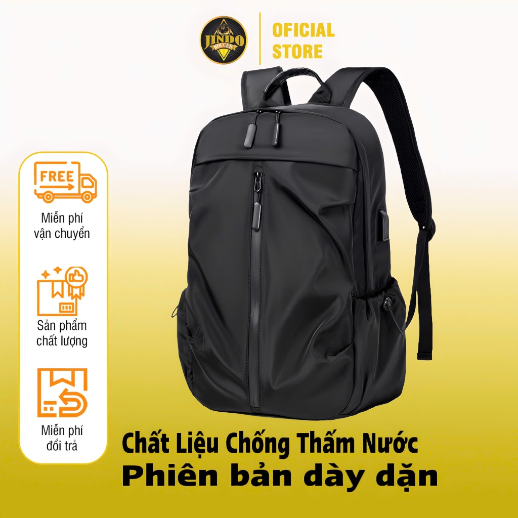 Balo Thời Trang Jindo Soccer Du Lịch Đi Học Thể Thao Chất Liệu Chống Thấm Nước Dành Cho Nam Nữ JSD50