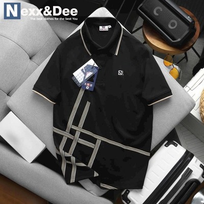 Áo thun POLO nam cá sấu họa tiết có cổ bẻ trẻ trung niên big size 3xl Nexx&Dee CS30