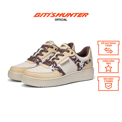 Giày Thể Thao sneaker Nam Biti's Hunter HSM013101KEM (Kem)