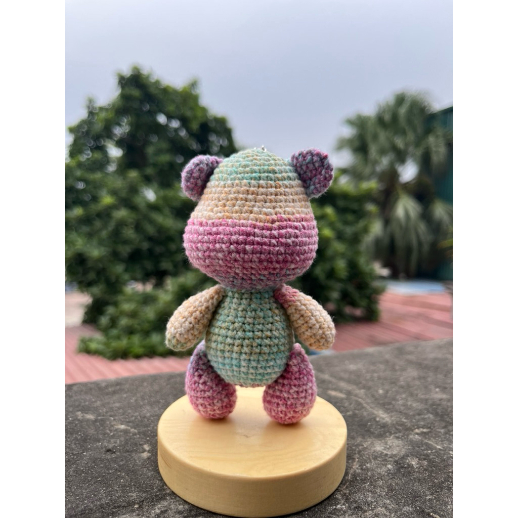 Móc khoá gấu bearick handmade