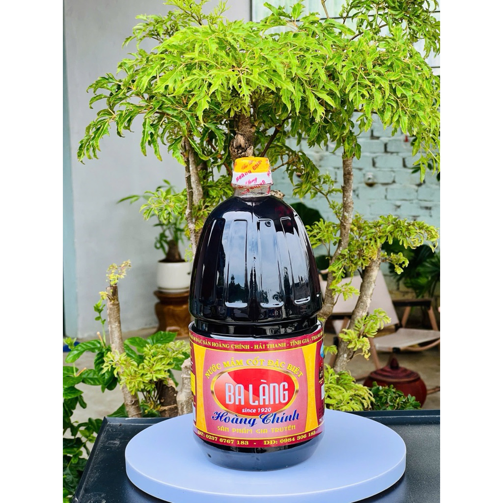 Nước Mắm Cốt Cá Cơm Nguyên Chất -42N- Chai 2Lít