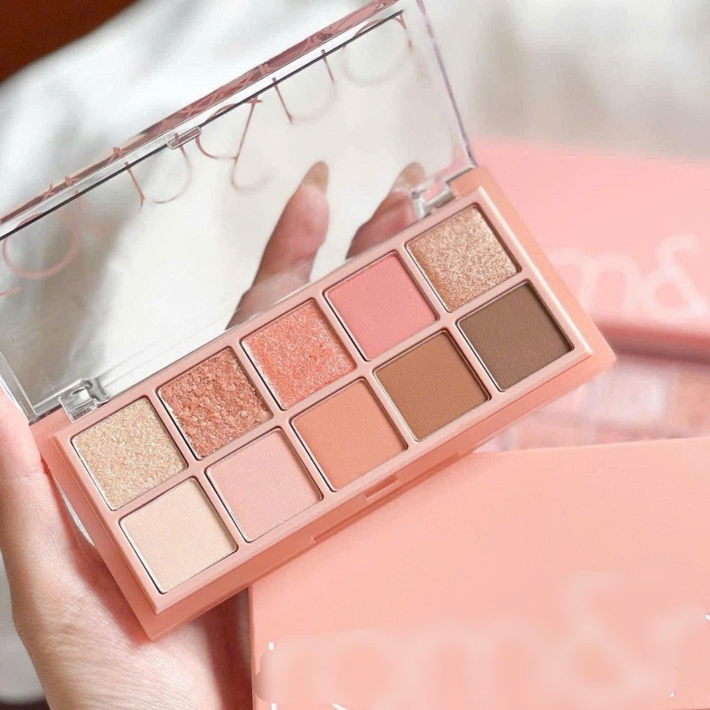  Bảng phấn mắt 10 màu siêu lấp lánh Hàn Quốc  Better Than Palette 