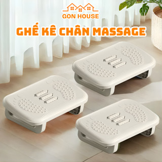 Ghế gác chân massage GON Ghế kê chân Công Thái Học cho dân văn phòng, sinh viên, Ghế gaming mát xa thư giãn, giảm stress