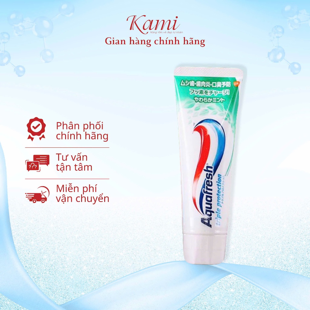 Kem đánh răng Aquafresh Nhật Bản