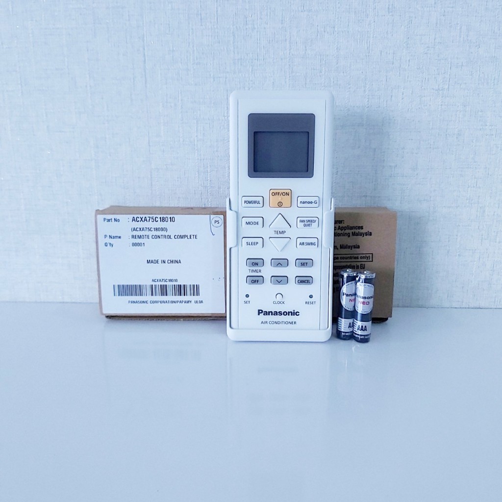 Phụ kiện [Remote chính hãng] Điều khiển điều hòa Panasonic CS-N9WKH-8M CS-N12WKH-8 CS-N12WKH-8M CS-N