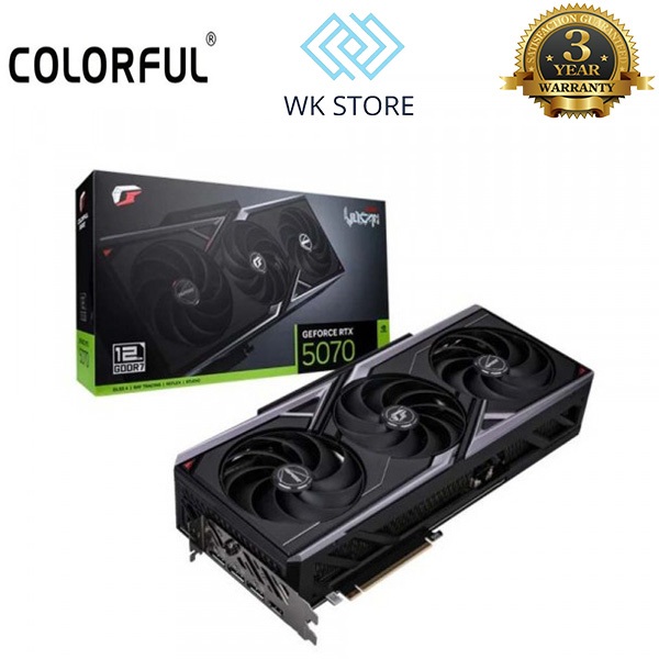 VGA Colorful iGame Geforce RTX 5070 Vulcan OC 12GB, Mới BH 36T