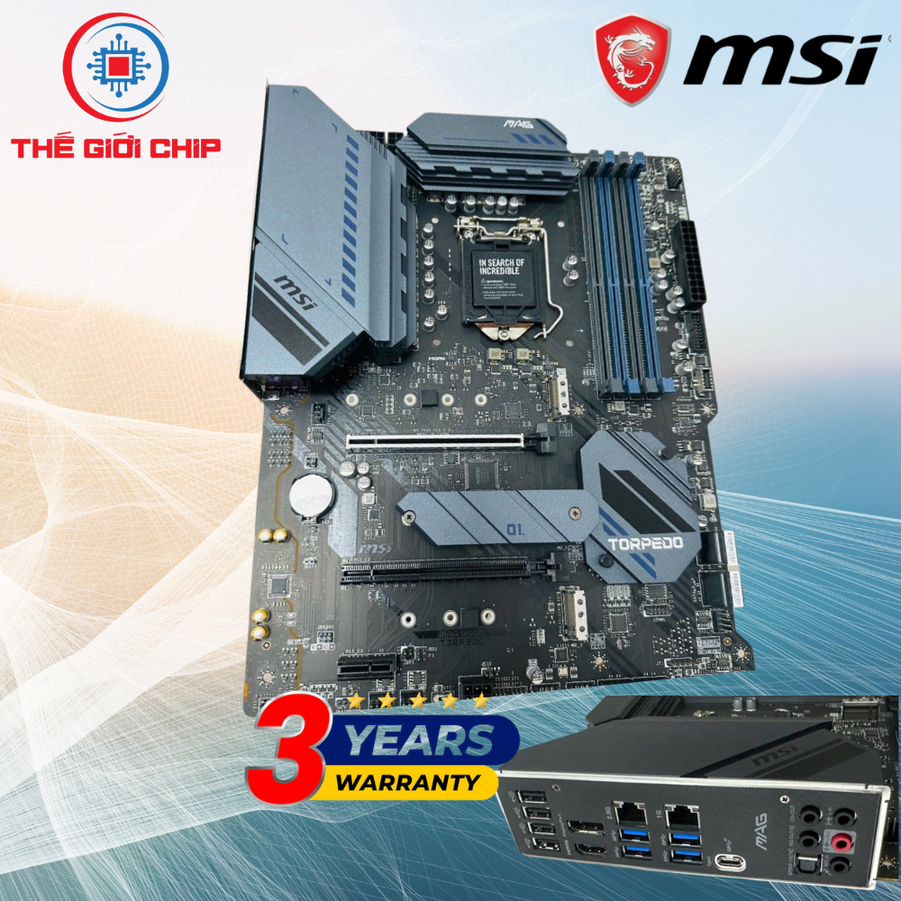 Mainboard (Bo mạch chính) MSI MAG B560 TORPEDO