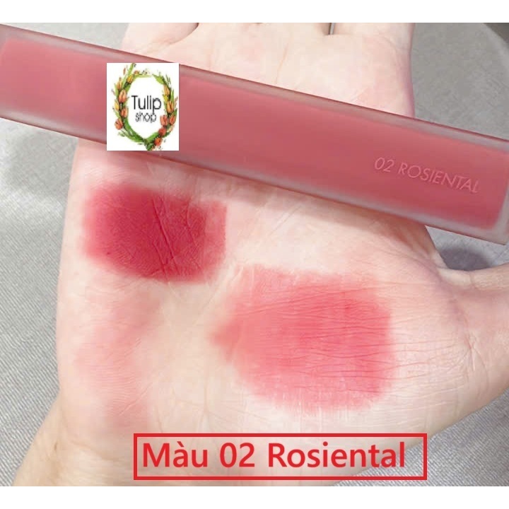 Son Kem Lì Romand Blur Fudge Tint Màu 02 Roisental