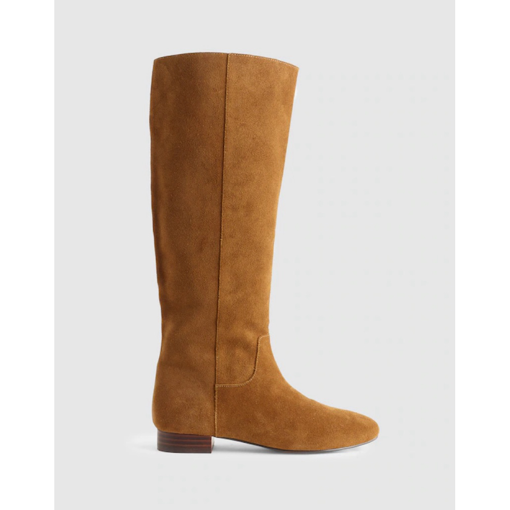 [VNXK - Chính Hãng] Boots Cao Gối Da Lộn Madewell – Knee High Suede Boots, Gót Thấp