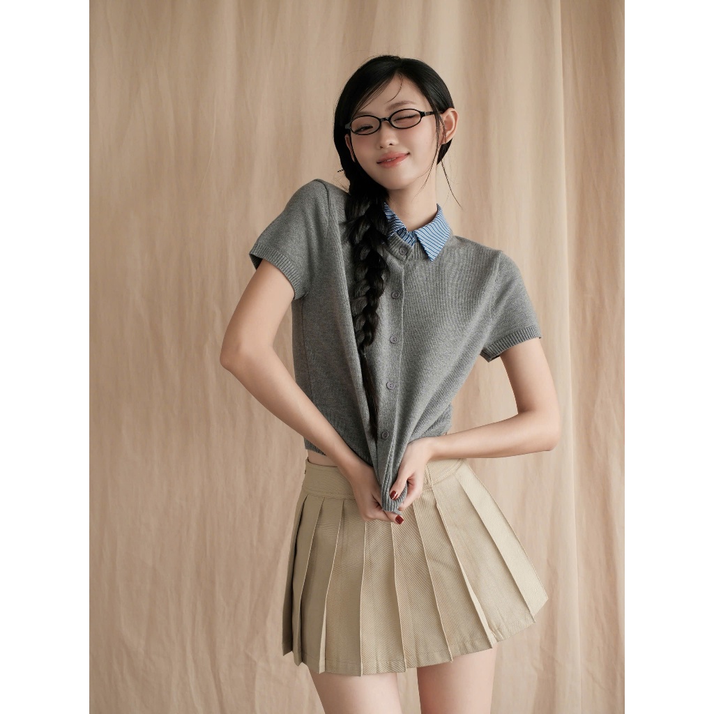 KIDO - Chân váy xếp ly ngắn HARLOW SKIRT