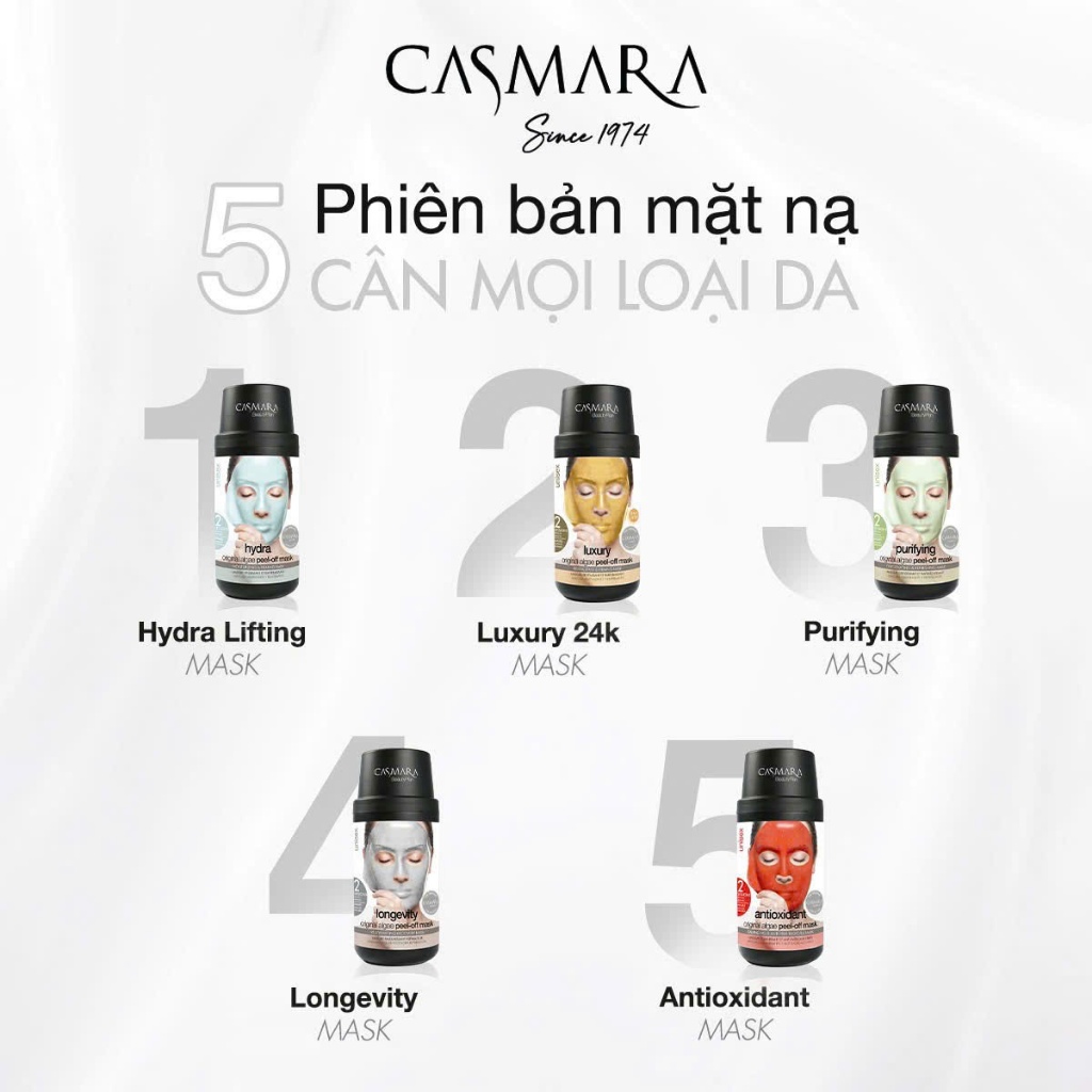 Mặt nạ lột cao cấp CASMARA Original Algae Peel-off mask